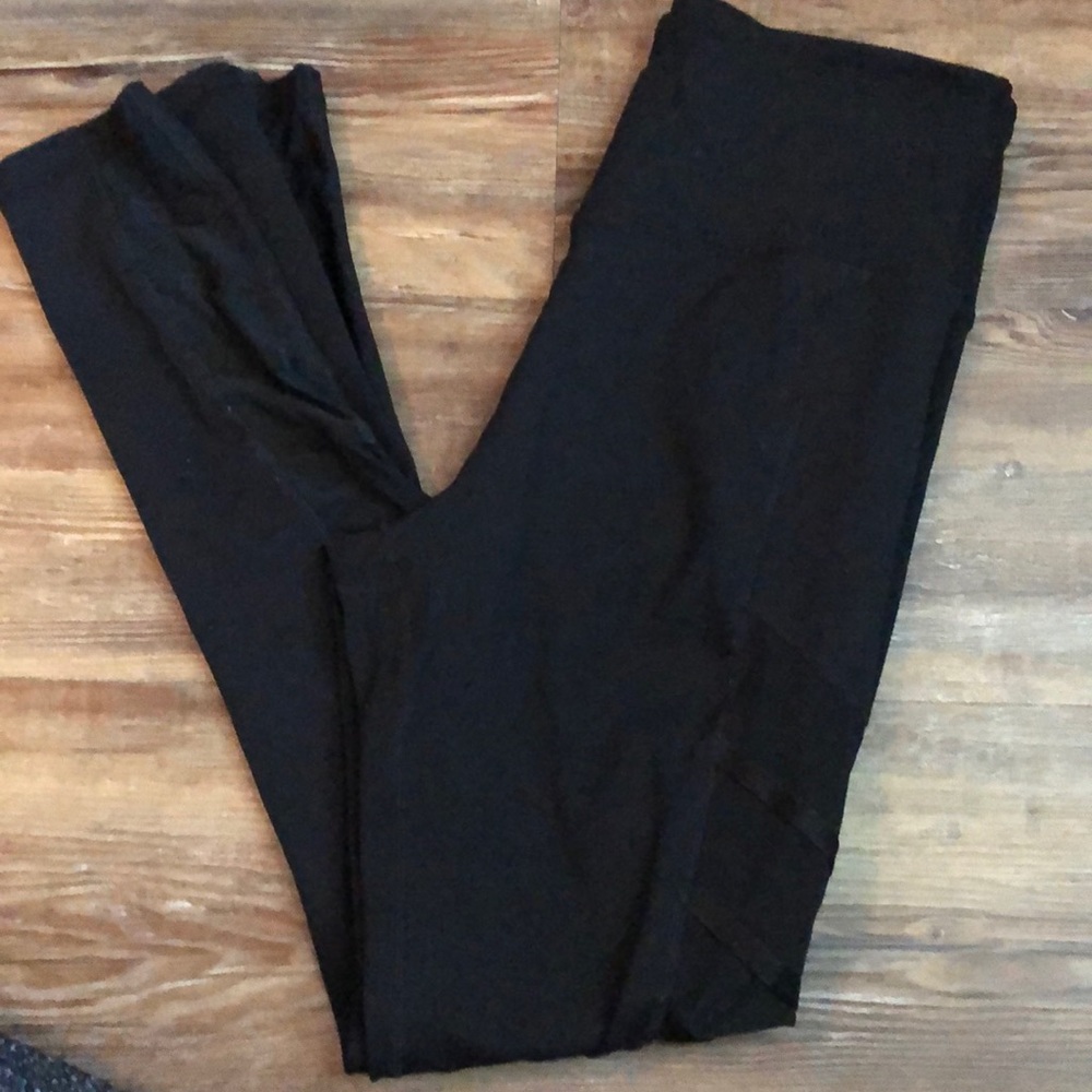 Buffbunny Black Lattice Leggings